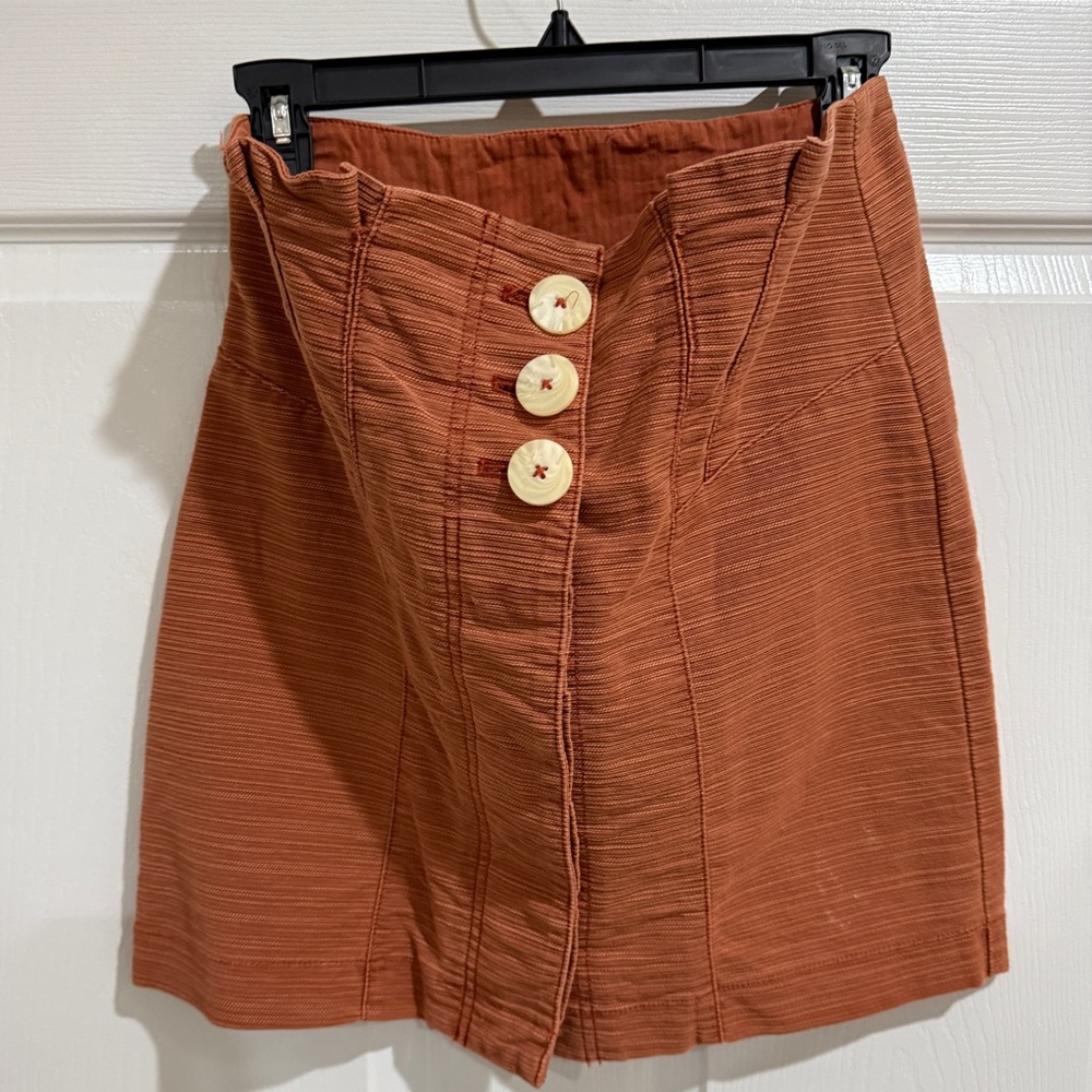 Free people mini skirt